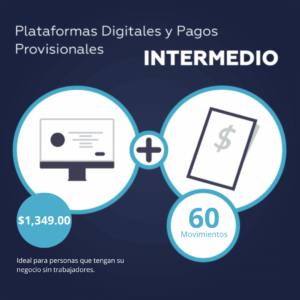 Plataformas digitales con pagos provisionales - INTERMEDIO